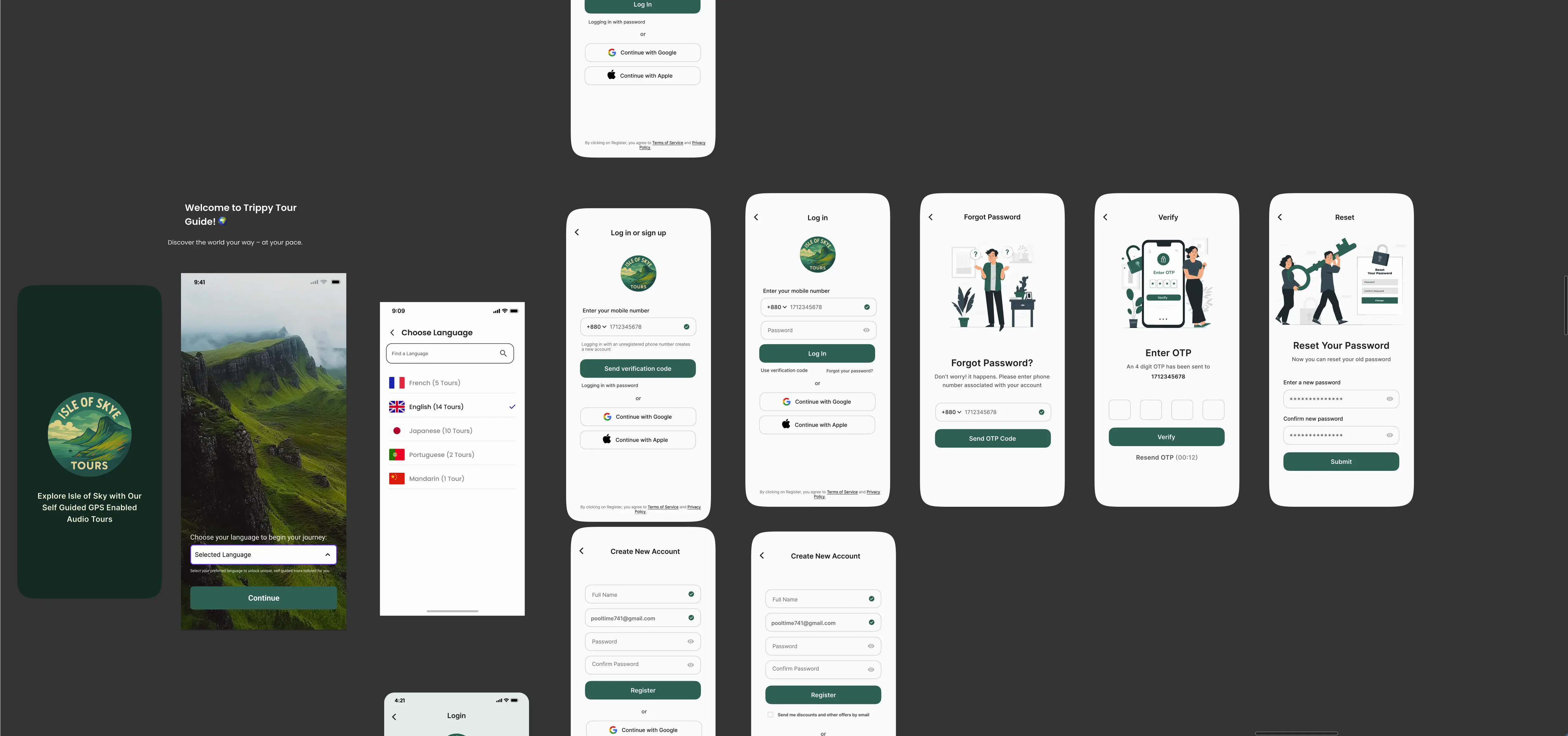 Sign-up & sign-in redesign